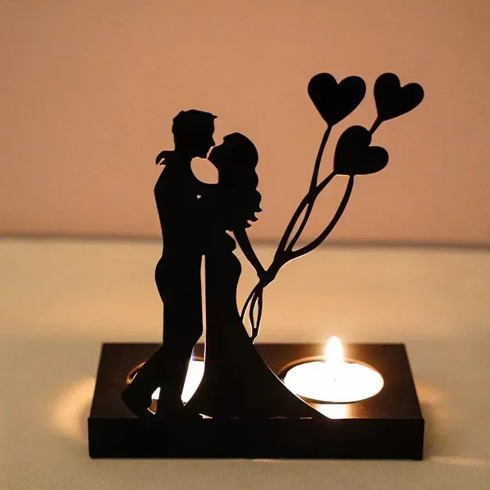 Romantic Couple Candle Holder