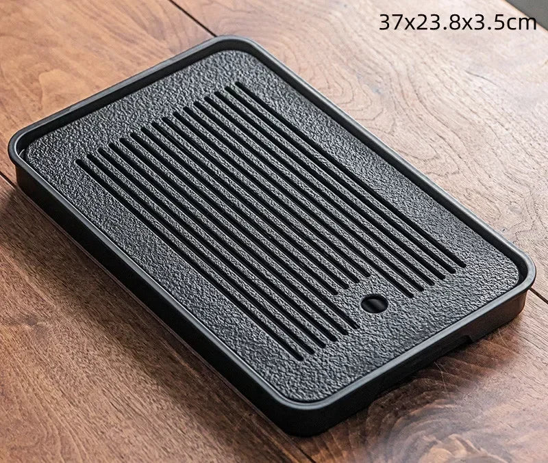 Luxury Chinese Tea Tray with Drainage