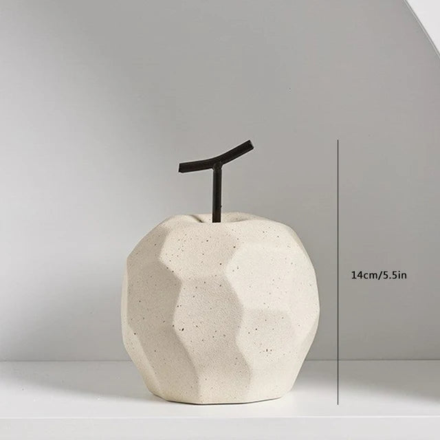 Modern Ceramic Fruit Sculptures