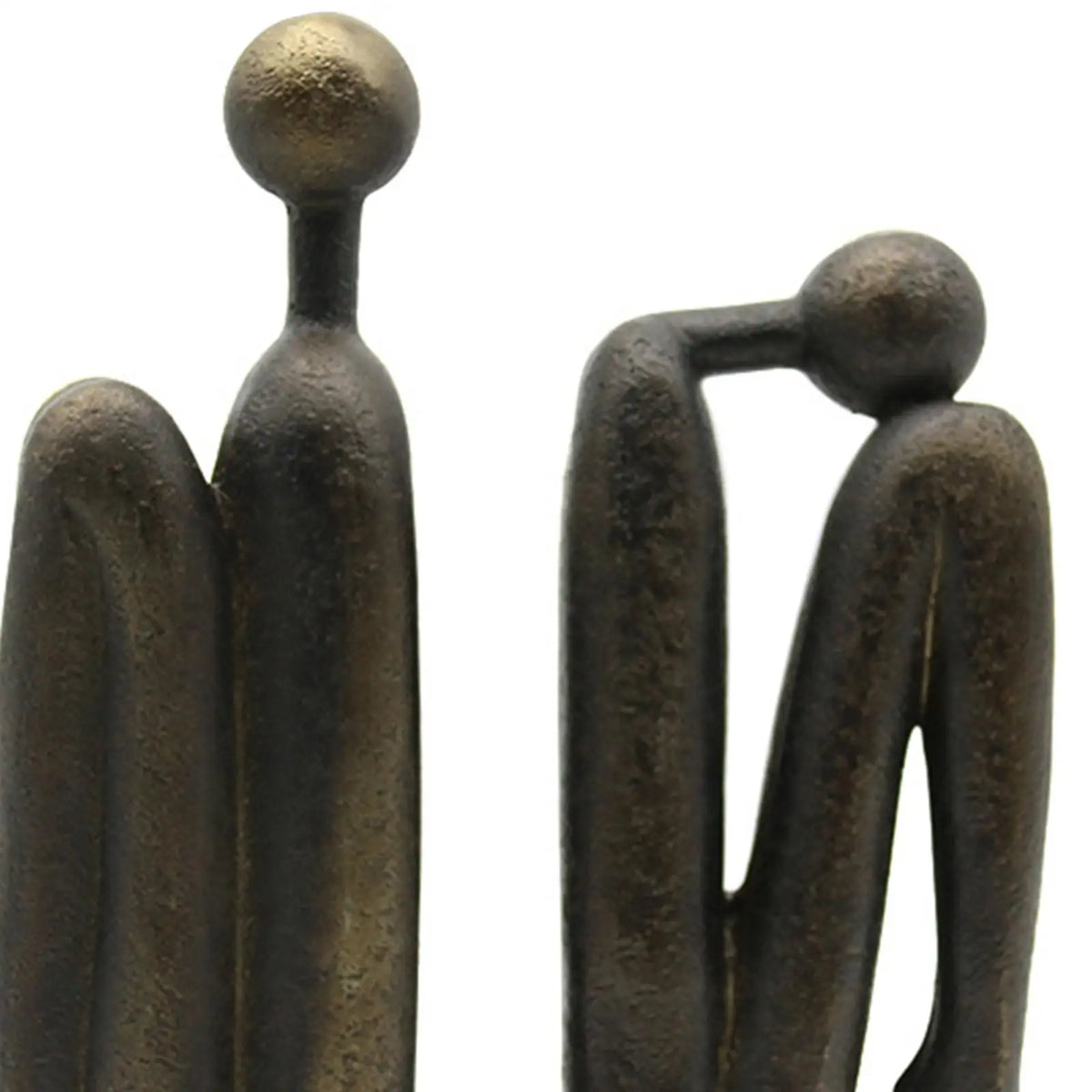 Modern Thinker Resin Bookends