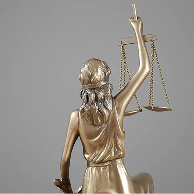 Themis Bookend Statue