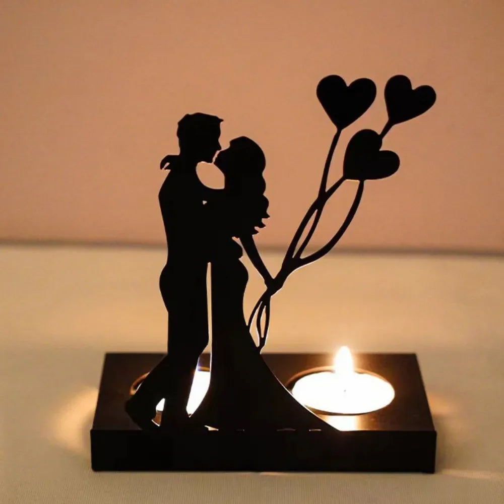 Romantic Couple Candle Holder