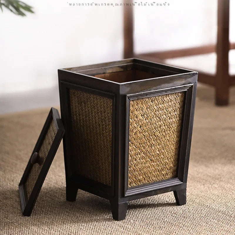 Retro Style Waste Basket