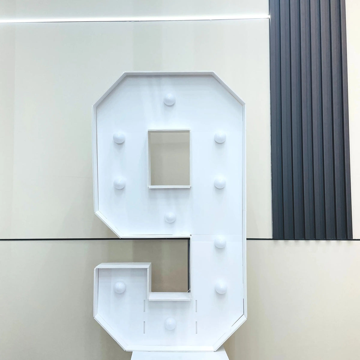 LED Light-Up Marquee Number Board