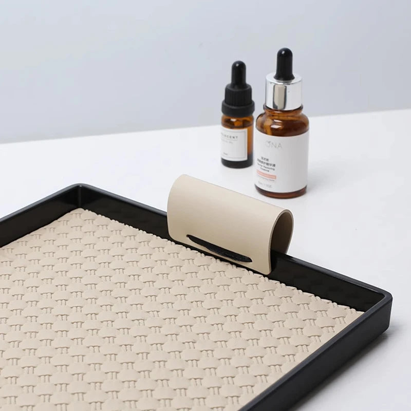 Luxury Decorative Leather Tray