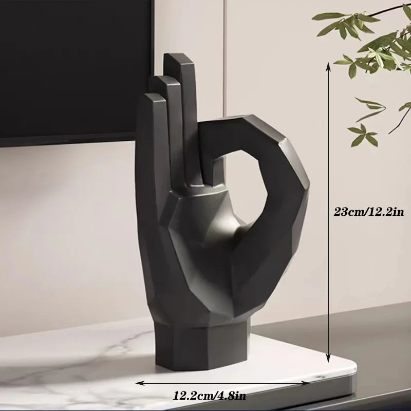 Modern Abstract Hand Sculptures