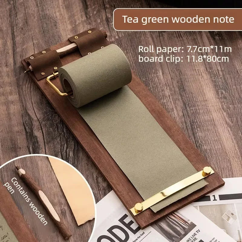 Hangable Retro Wooden Note Board
