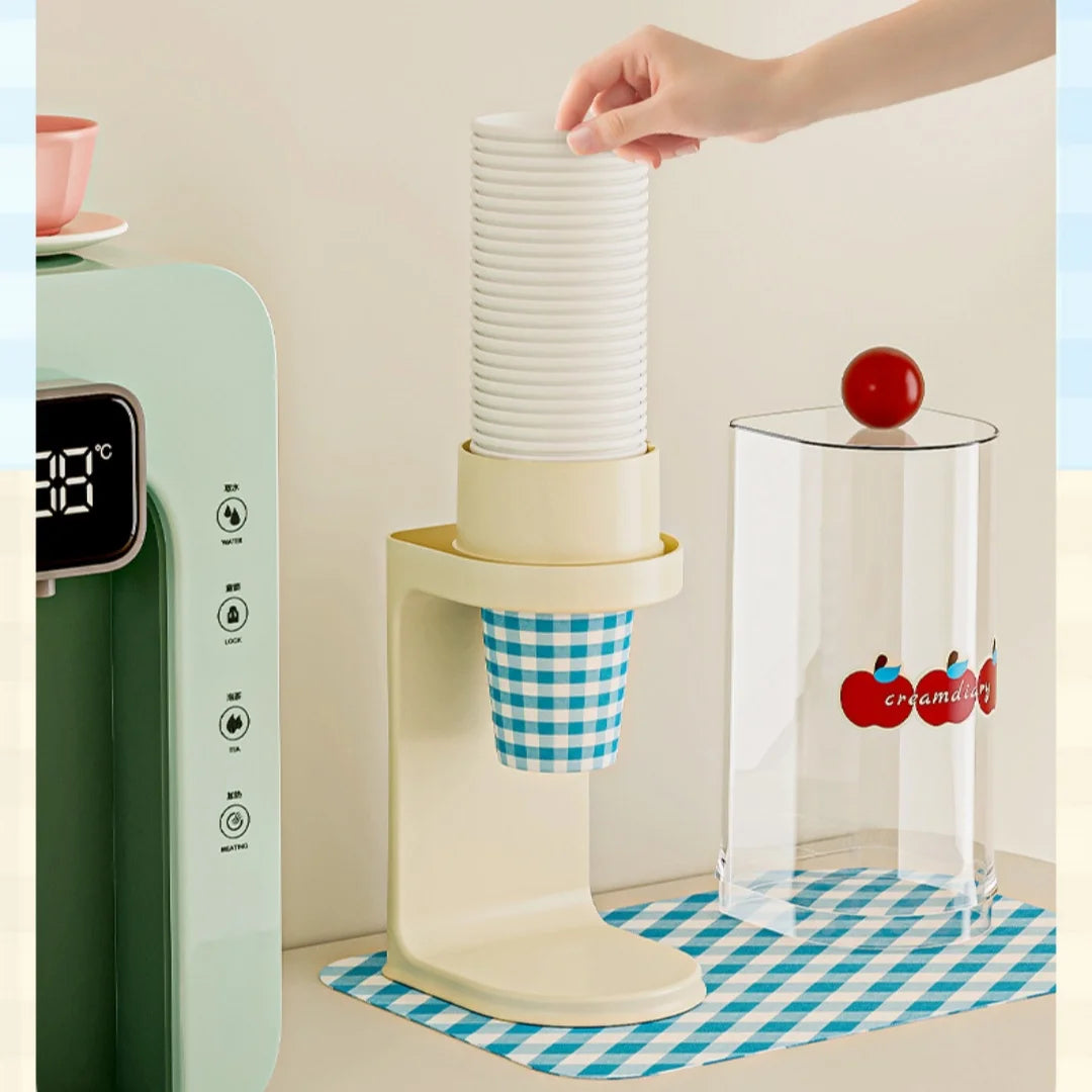 Pull-Type Disposable Cup Dispenser