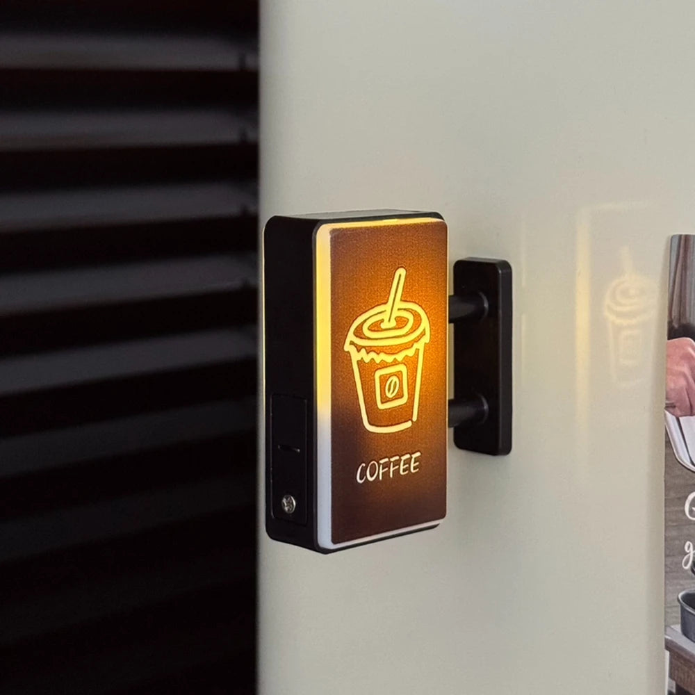 Creative Magnetic Luminous Lightbox Fridge Magnets