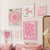 Pink Angel Number Wall Art