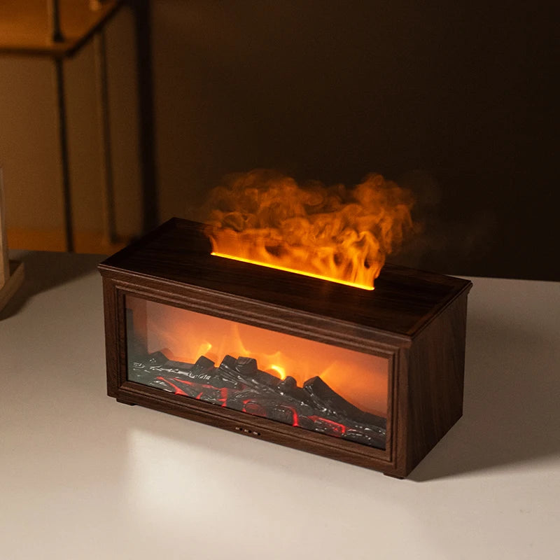 7-Color Flame Essential Oil Diffuser