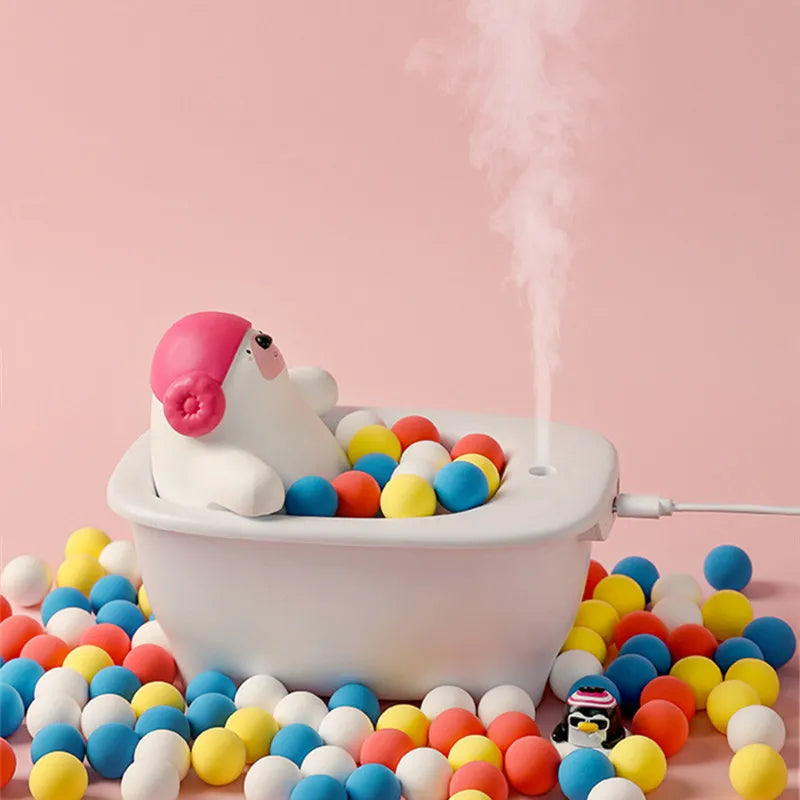 Mini Bear Bathtub Air Humidifier