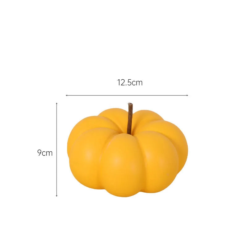 Mini Ceramic Pumpkin Figurines