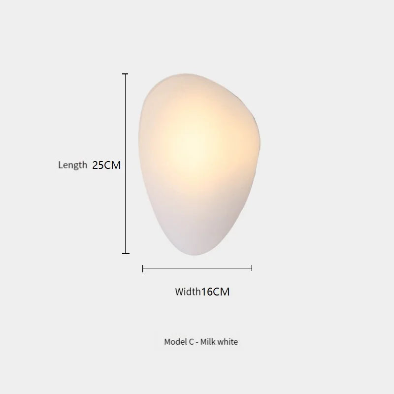 Nordic Glass LED Wall and Ceiling Light