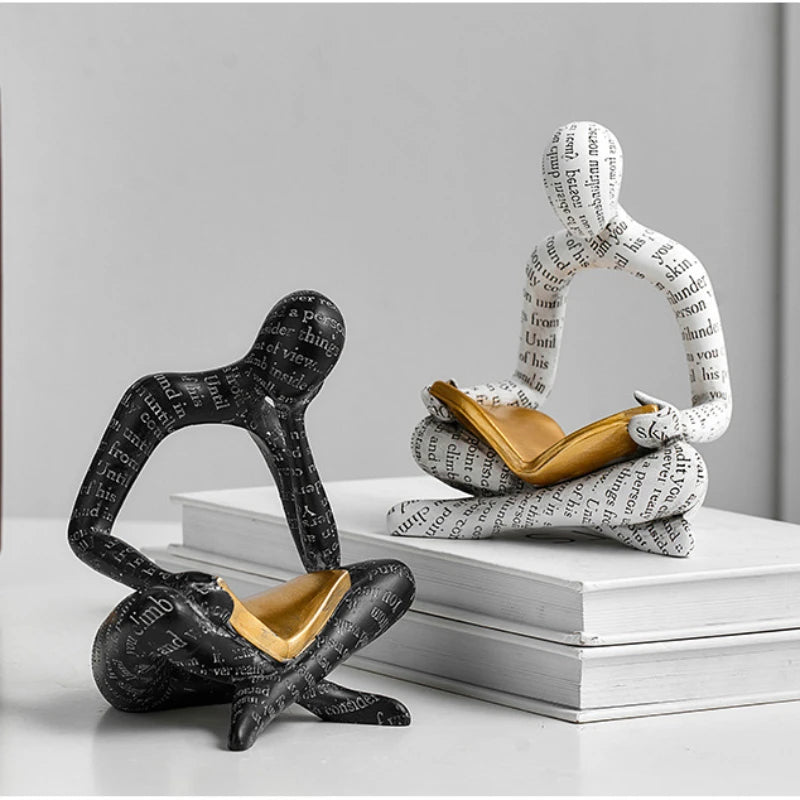 The Abstract Reader Sculpture