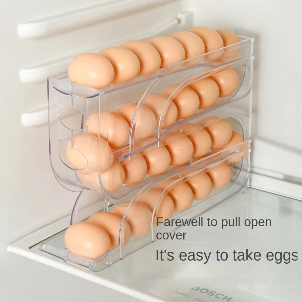 Stackable Egg Storage Box for Refrigerator