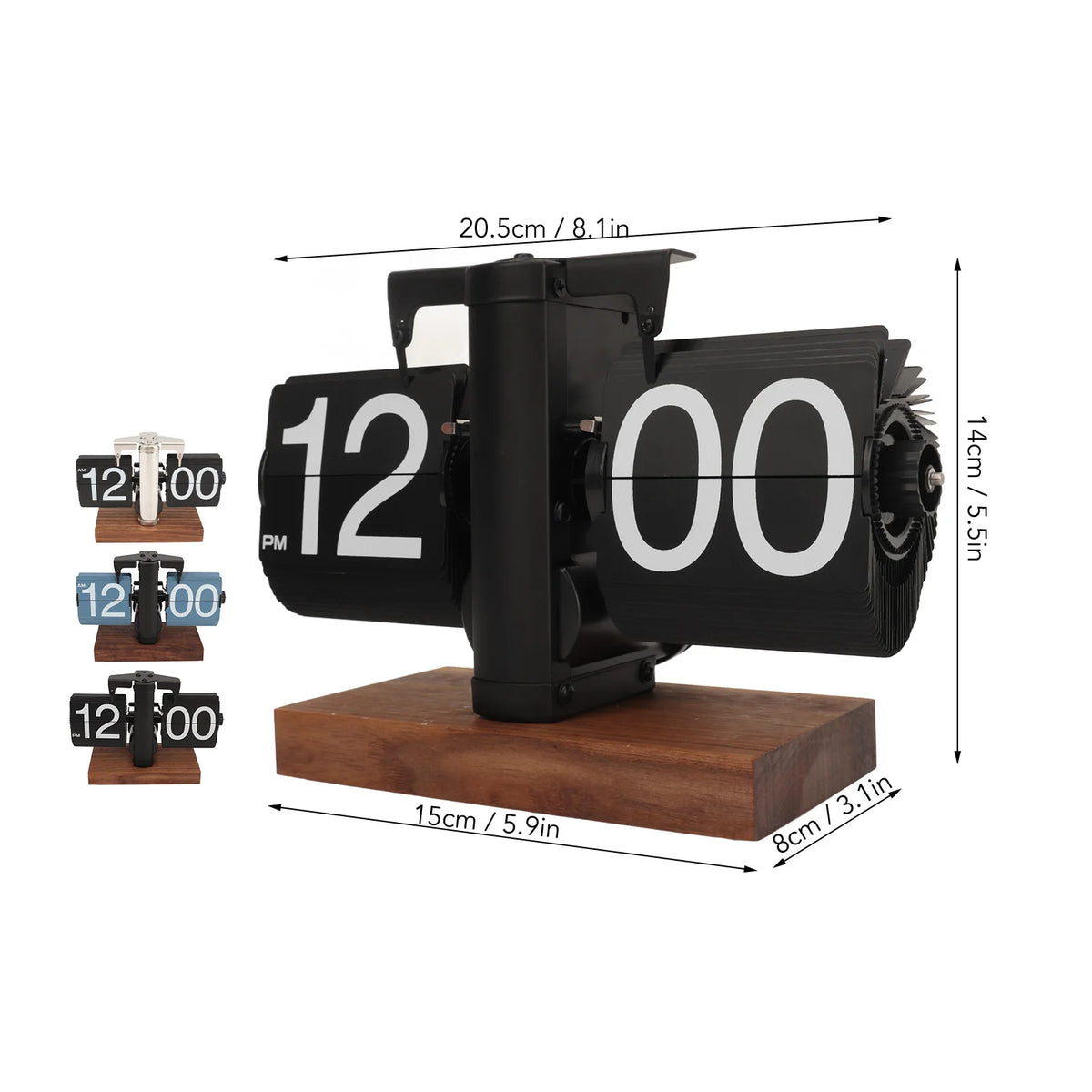 Vintage Automatic Mechanical Flip Clock