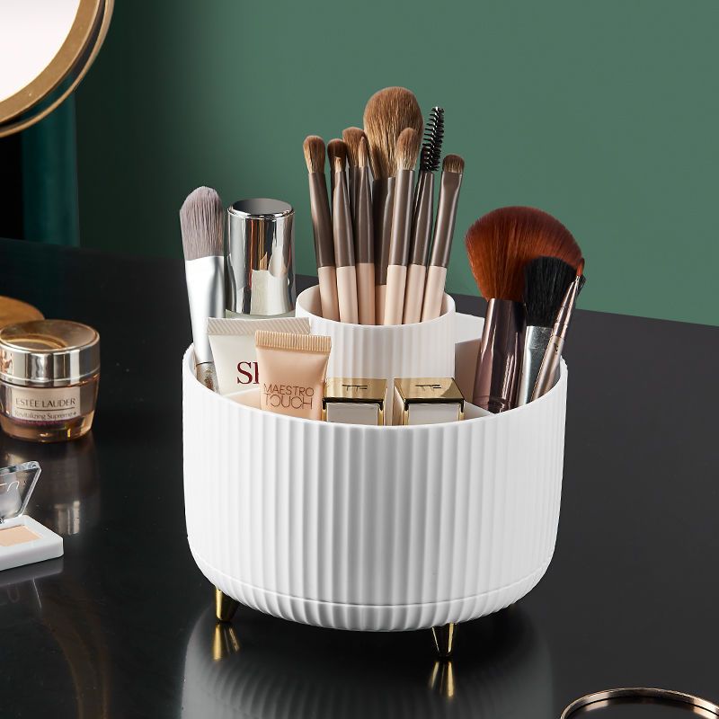 The GlamSpin 360° Rotating Cosmetic Organizer