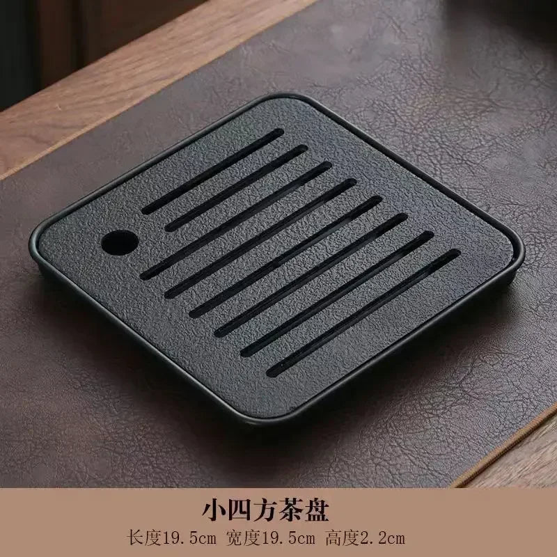 Luxury Chinese Tea Tray with Drainage