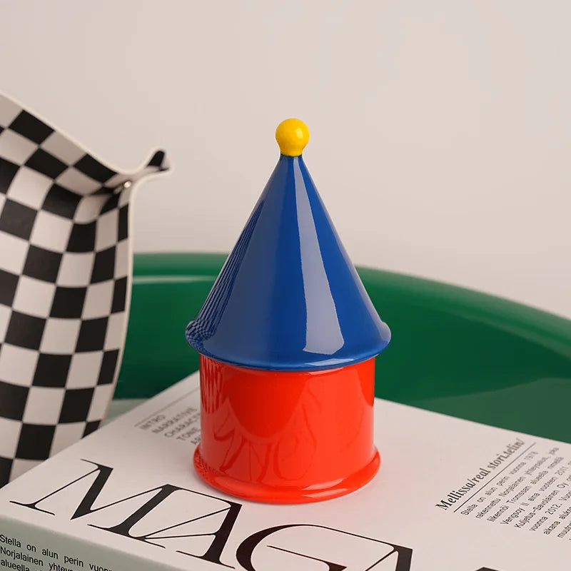 Dopamine Ceramic Dental floss tube & Accessory Holder