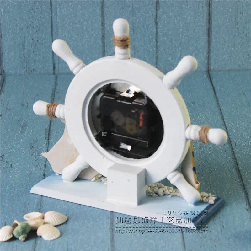 Nautical Helmsman Clock