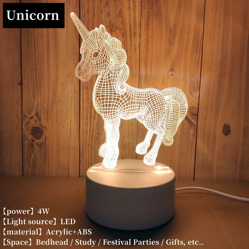 3D Led Night Light