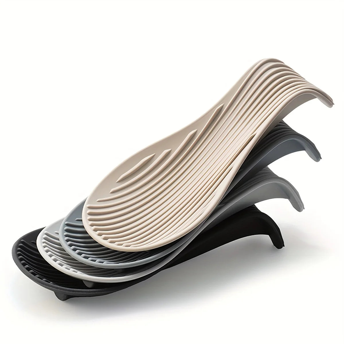 Heat-Resistant Silicone Spoon Rest & Utensil Holder