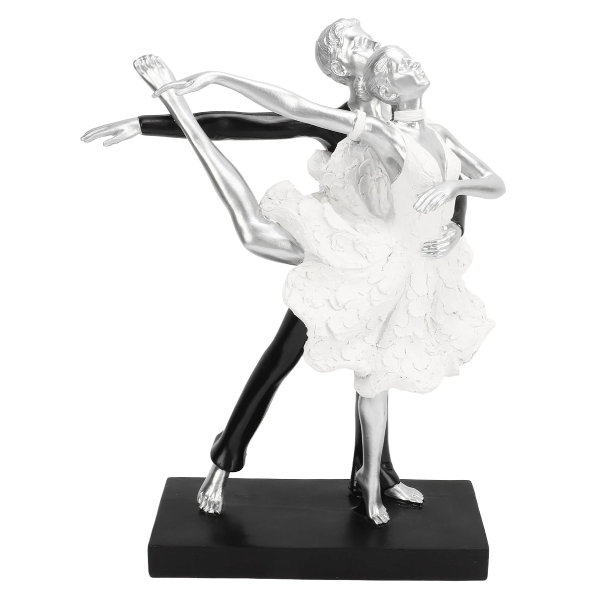 Modern Couple Dancing Resin Statue