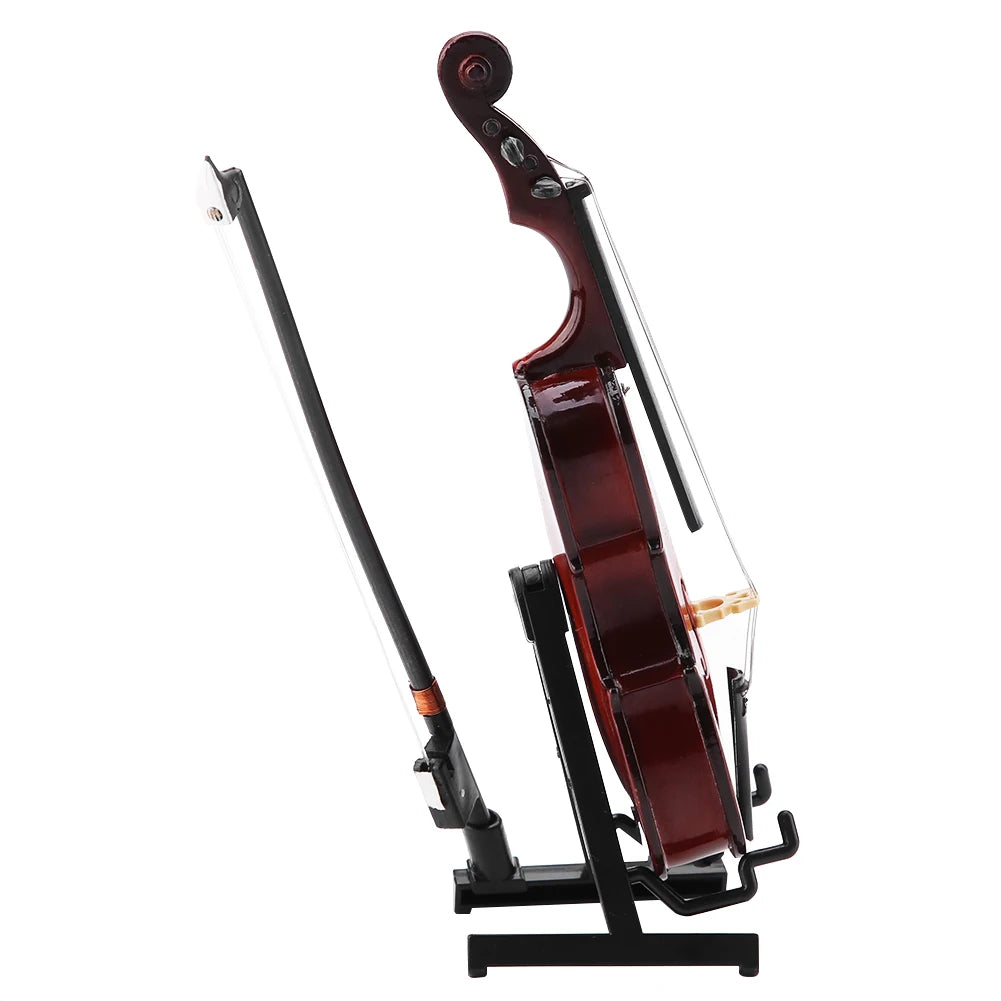 Miniature Wooden Cello Replica