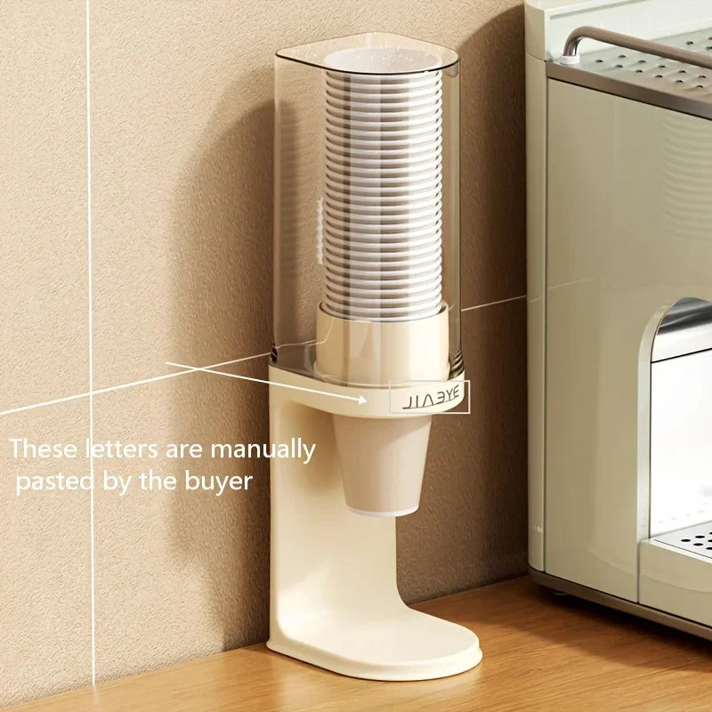 Pull-Type Disposable Cup Dispenser