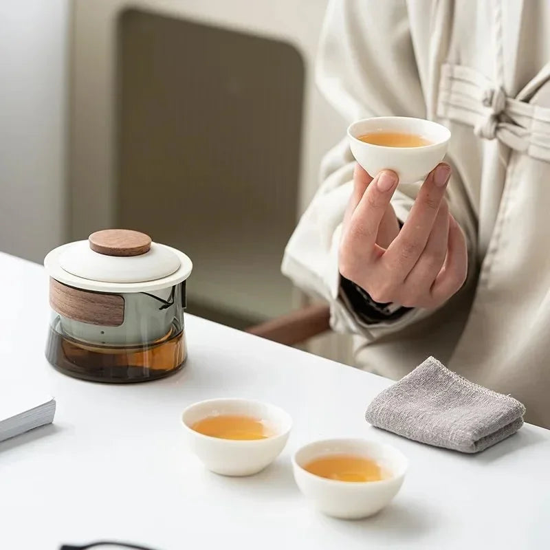 Portable Travel Tea Set