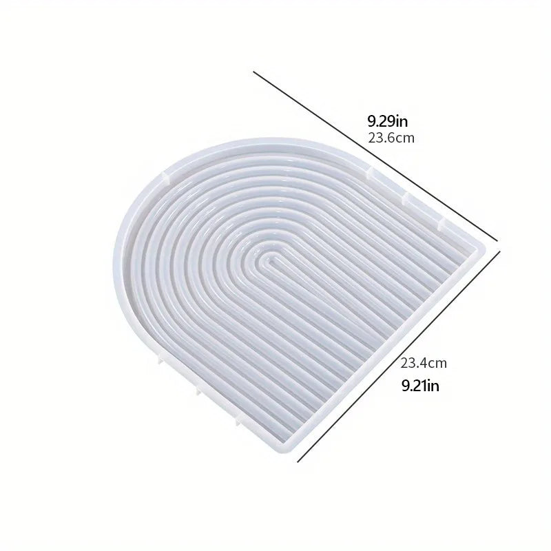 DIY Wave Tray Silicone Mold