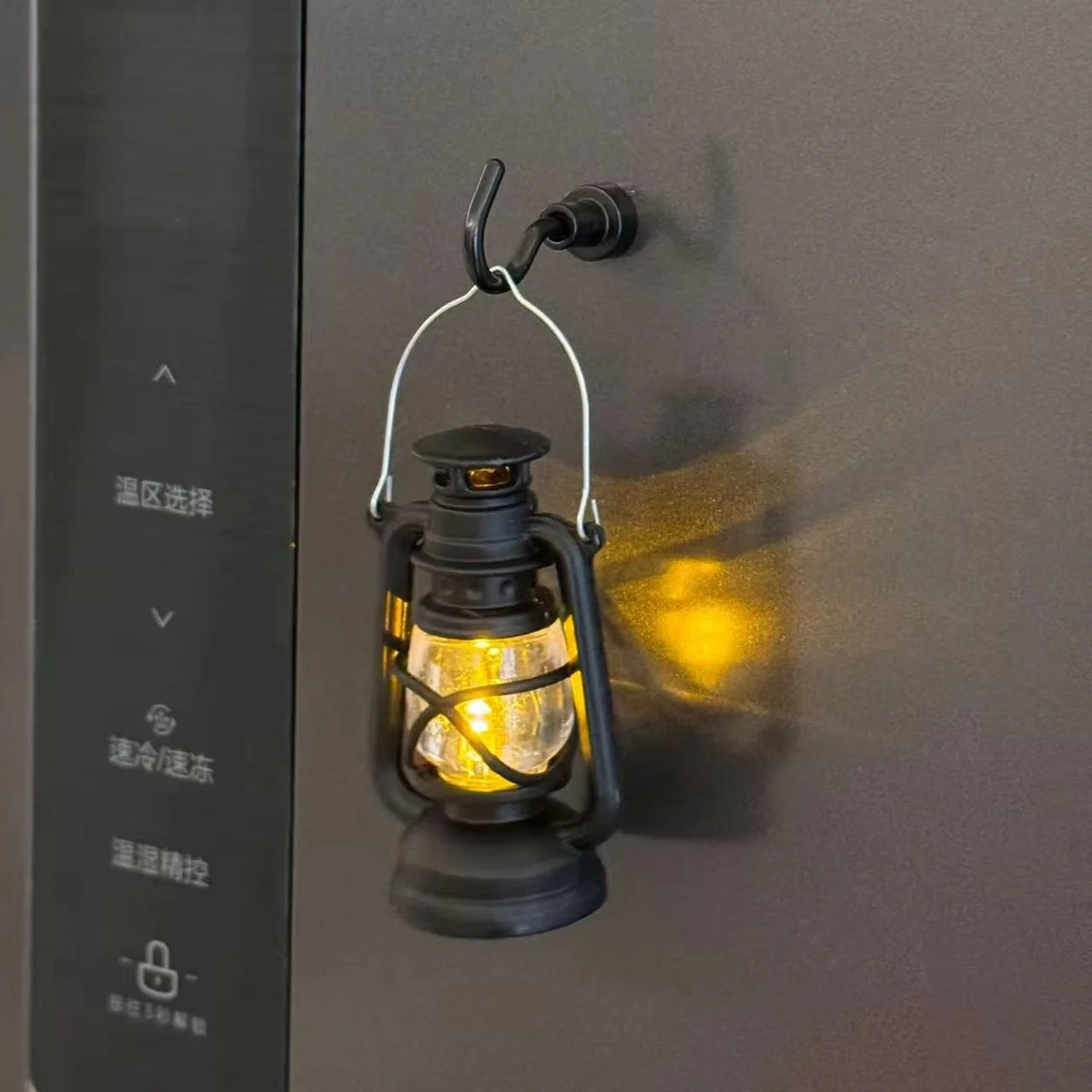 Miniature Camera & Lamp Light-Up Fridge Magnets