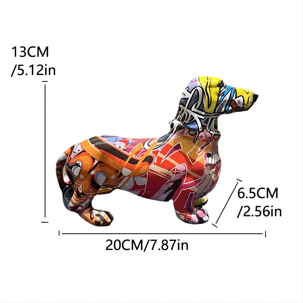 The Urban Paws Graffiti Art Dog Sculptures