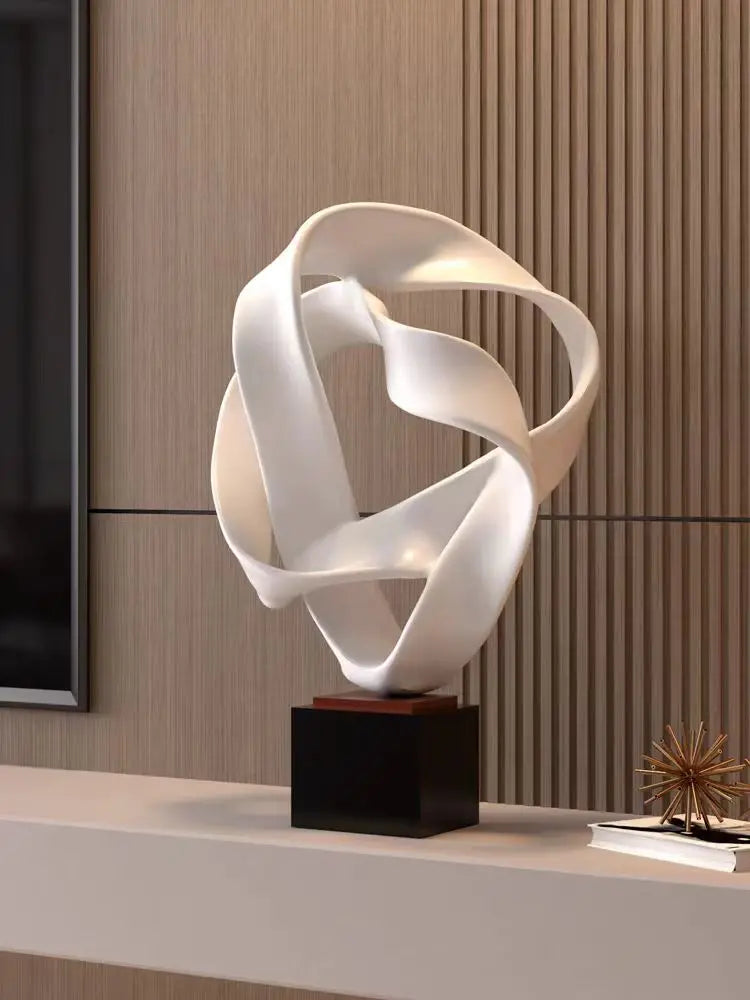 Modern Abstract Geometric Sculpture