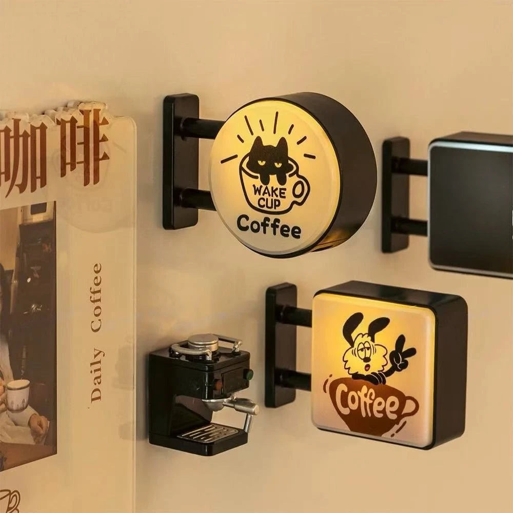Creative Magnetic Luminous Lightbox Fridge Magnets