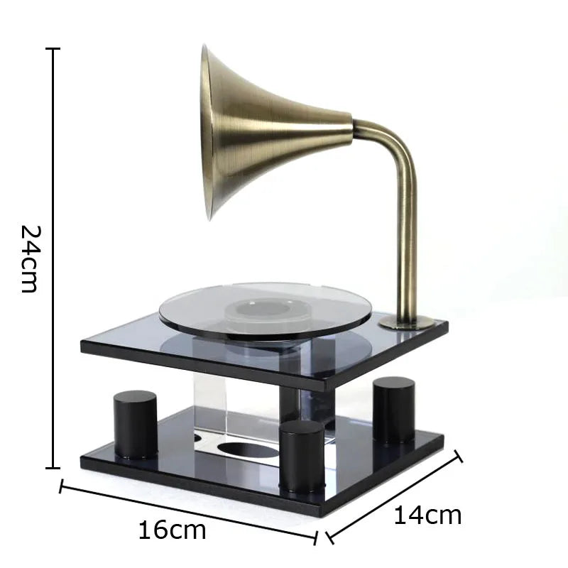 Decorative Jukebox Crystal Ornament Modern Desk Sculpture