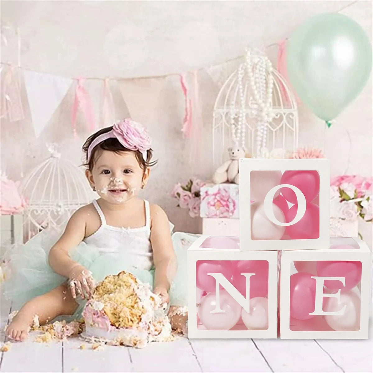 Letter Balloon Box Party Decorations