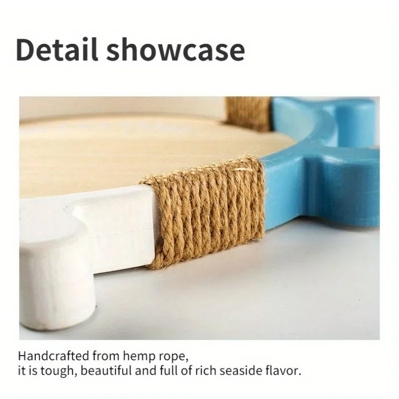 Nautical Wooden Rudder Tray