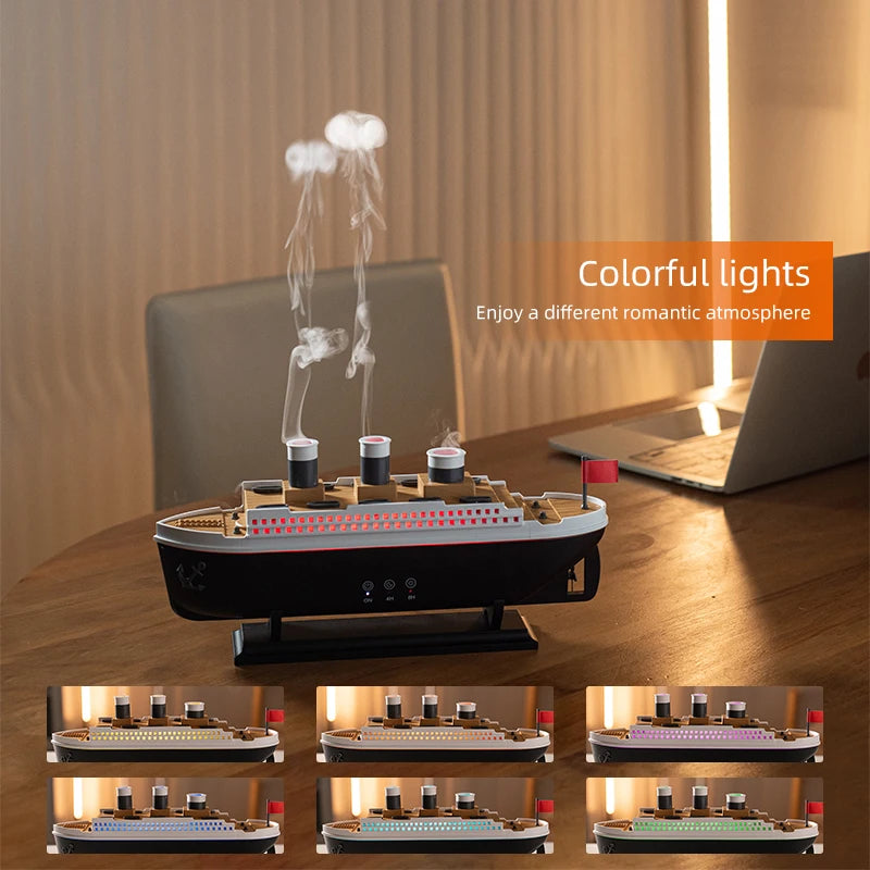 Titanic Ship Humidifier and Night Light