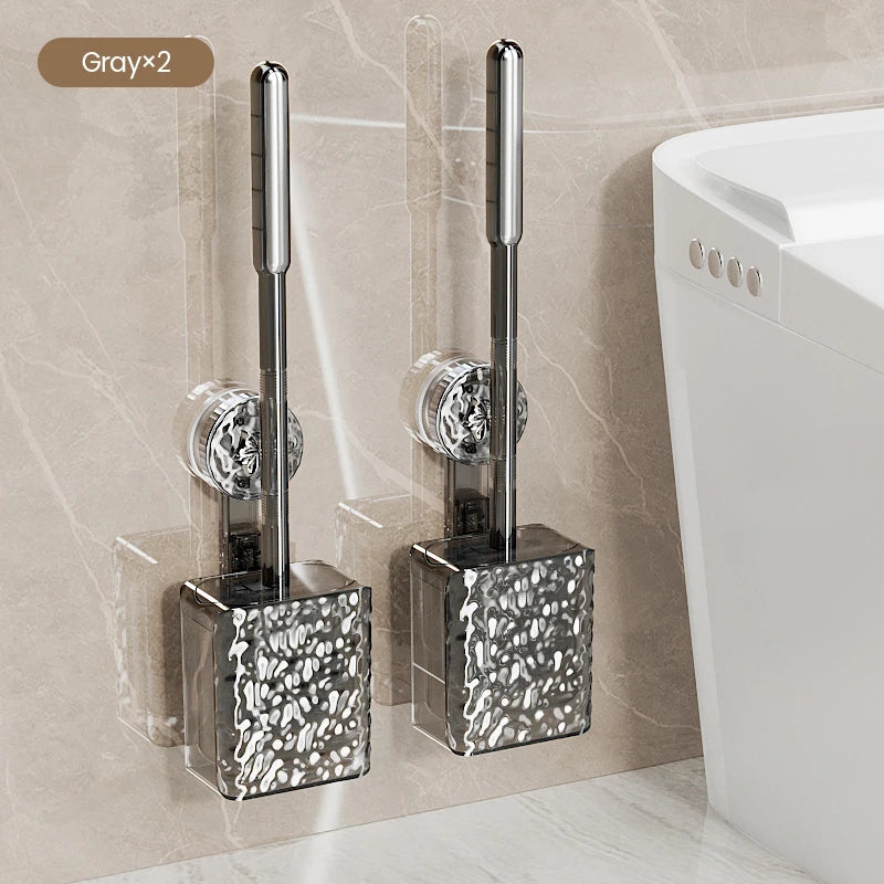 Wall Mounted Glacier Toilet Brush