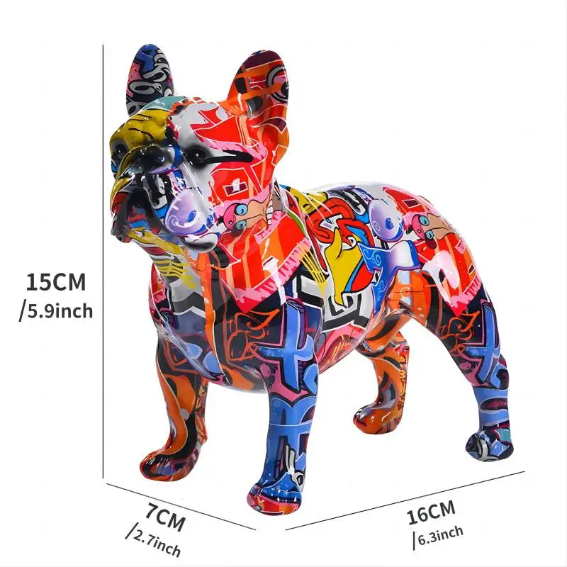 The Urban Paws Graffiti Art Dog Sculptures