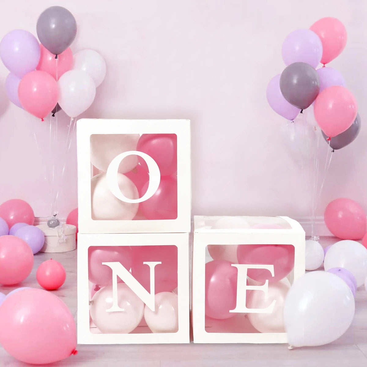 Letter Balloon Box Party Decorations