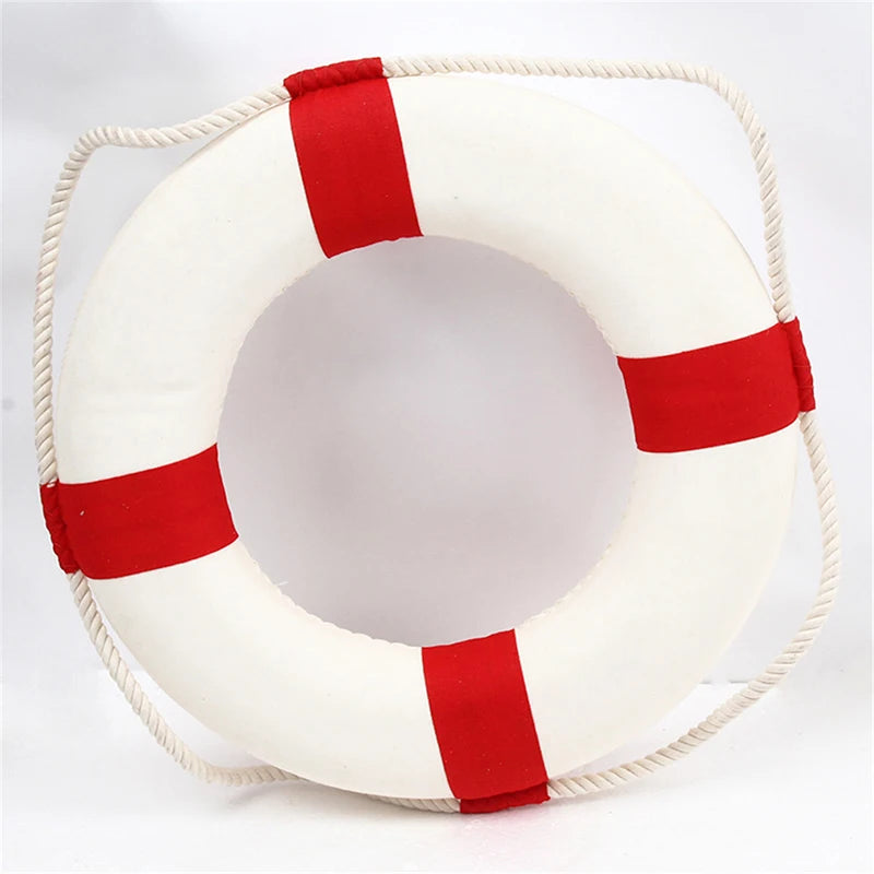 Nautical Life Buoy Wall Decor