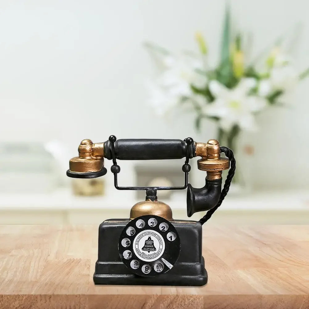Vintage Resin Telephone Model