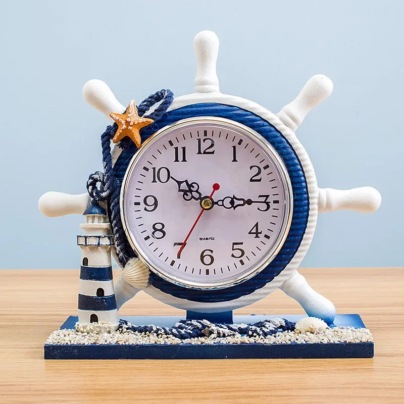 Nautical Helmsman Clock