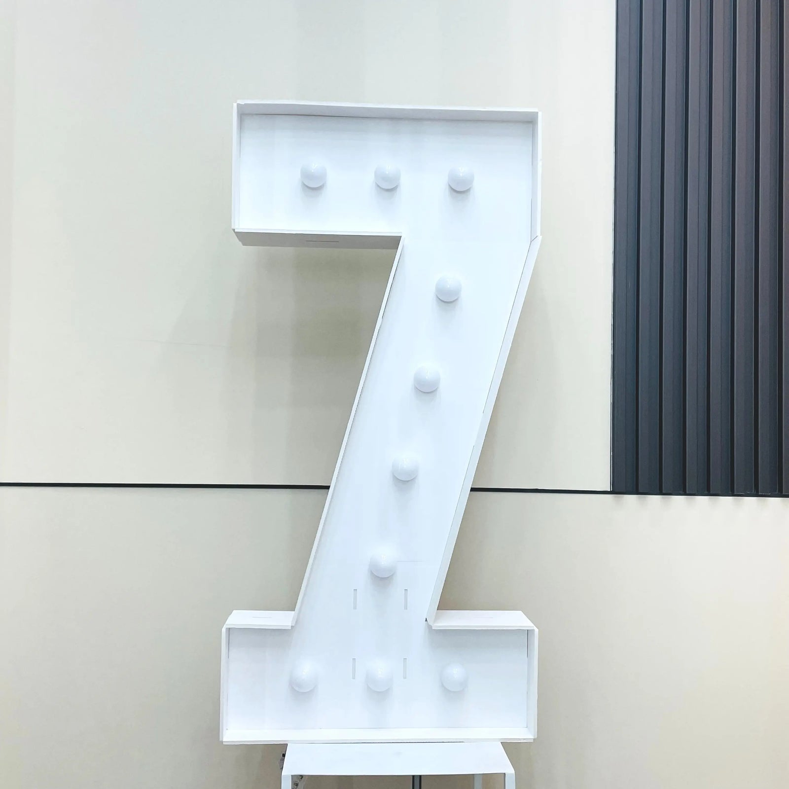 LED Light-Up Marquee Number Board