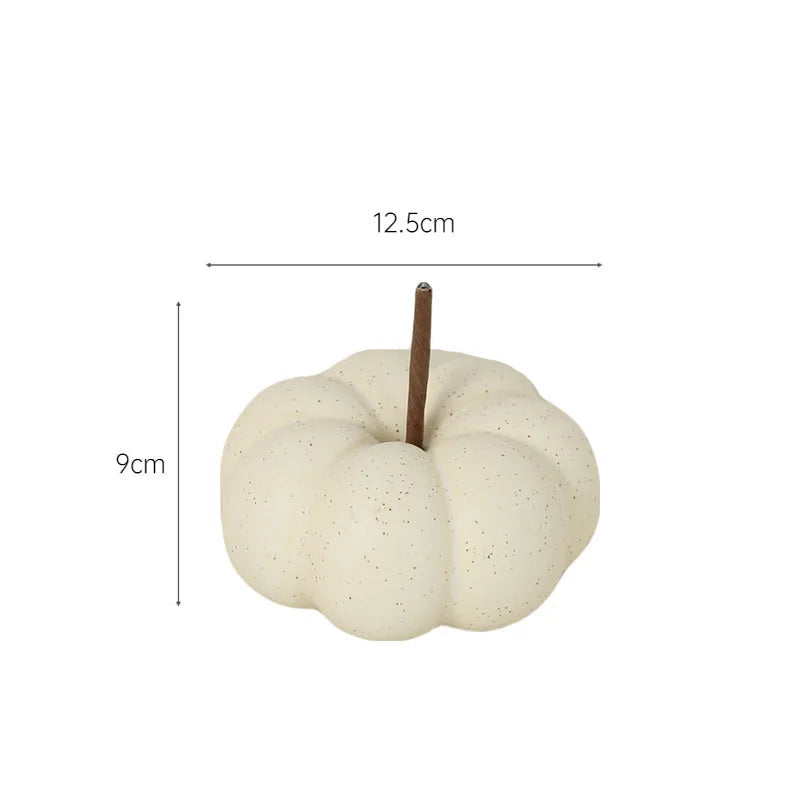Mini Ceramic Pumpkin Figurines