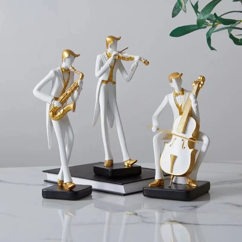 Nordic Symphony Resin Figurines