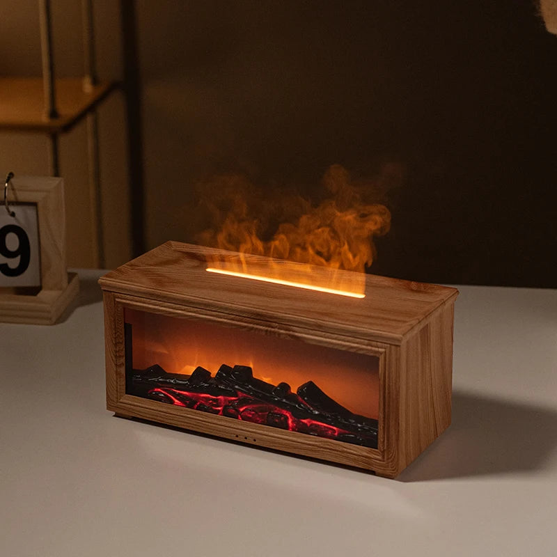 7-Color Flame Essential Oil Diffuser